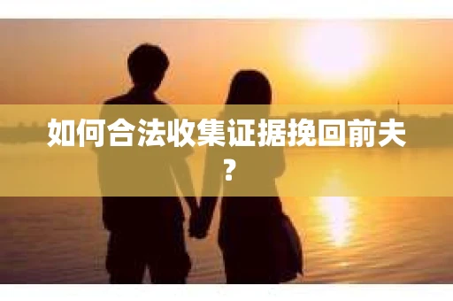 如何合法收集证据挽回前夫？
