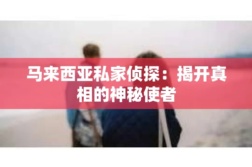 马来西亚私家侦探：揭开真相的神秘使者