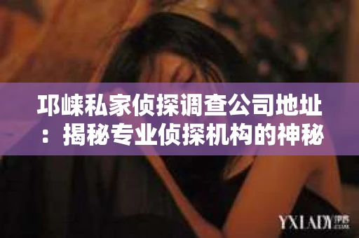 邛崃私家侦探调查公司地址：揭秘专业侦探机构的神秘面纱