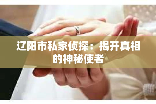 辽阳市私家侦探：揭开真相的神秘使者
