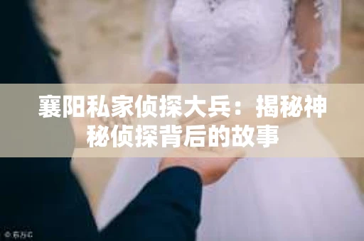 襄阳私家侦探大兵：揭秘神秘侦探背后的故事