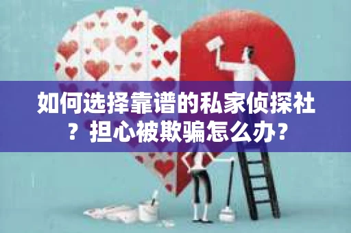 如何选择靠谱的私家侦探社？担心被欺骗怎么办？