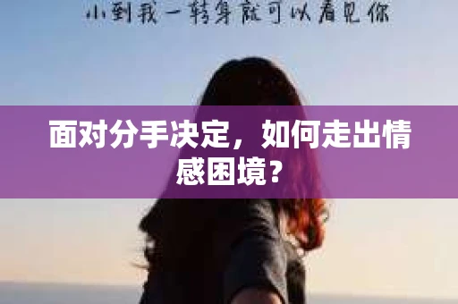 面对分手决定,如何走出情感困境? 面对分手决定,如何走出情感困境?