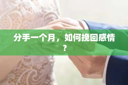 分手一个月,如何挽回感情? 分手一个月,如何挽回感情?